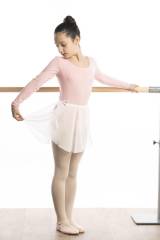 Leotard Seam Three Quarters Sleeve